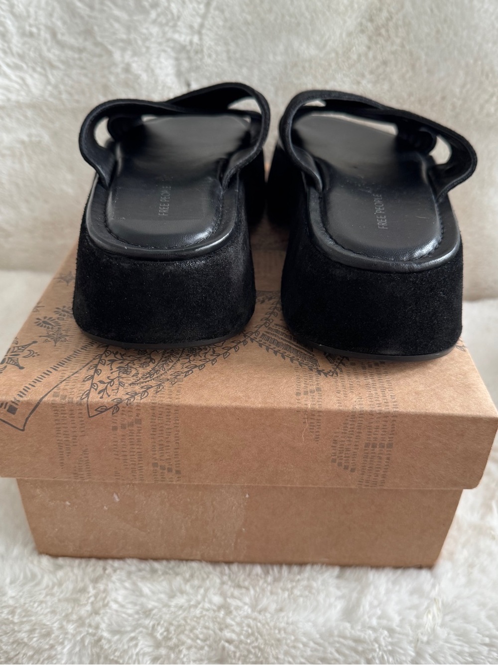 FREE PEOPLE ASBURY FLATFORM SANDAL SIZE 6 1/2 - Picture 10 of 11